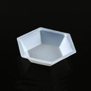 Weighing Boat, Plastic, Hexagonal, Antistatic, PS, White, Medium, 50mL