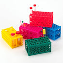 TUFFBLOK XL Tube Rack, 4-Way, PP, Green, 5/Pack