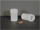 Jar, Wide Mouth, 26mL (7/8oz), PP, 33mm Opening, 1 x 1 7/8" (Screw Cap Packaged Separately)