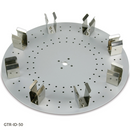 Tube Holder Disk Stacking Rods (allows for use of 2 x GTR-ID Series Tube Holders at once), 4 Each