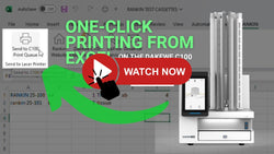 VIDEO: One-Click Printing from Excel on Dakewe C100 Laser Cassette Printer