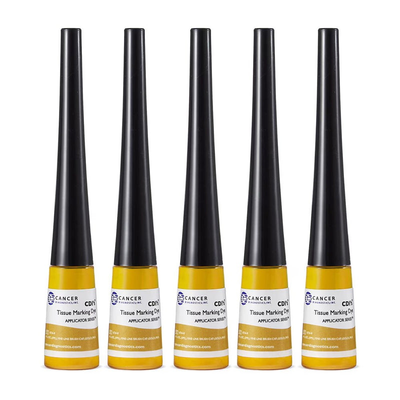 Applicator Cap Tissue Marking Dyes, 0.10oz (Pack of 5)