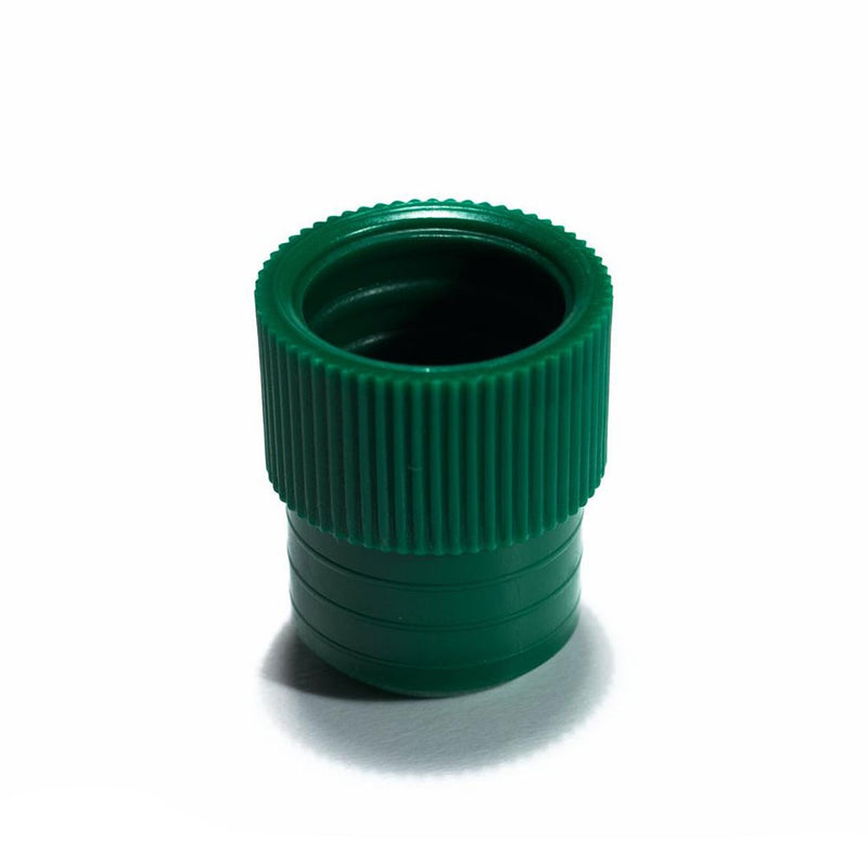 Cap, Plug, 16mm, Green, 1000/Bag