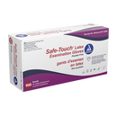 Safe-Touch Latex Gloves, 3 Mil