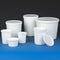 Snap Lid Containers, White