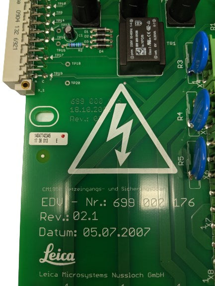 14047742345 Power input PCB (USED) - Leica CM1950