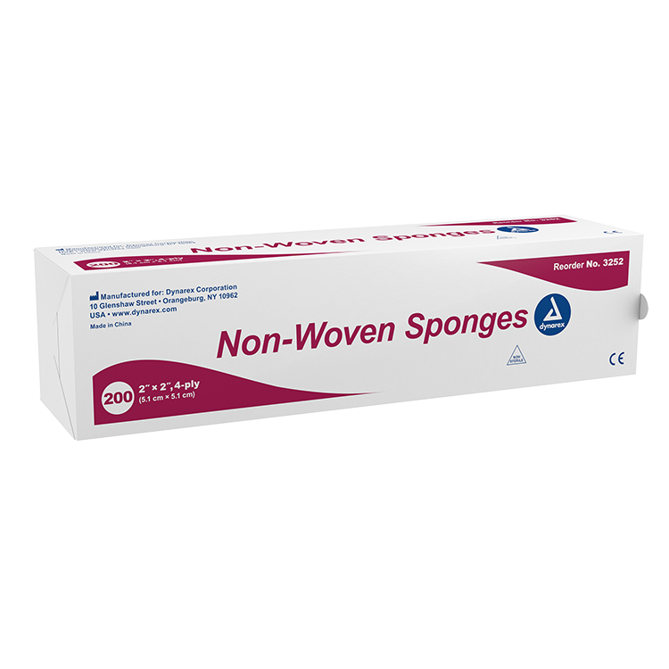 Non-Woven Sponges (4-Ply)