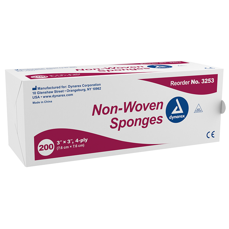 Non-Woven Sponges (4-Ply)