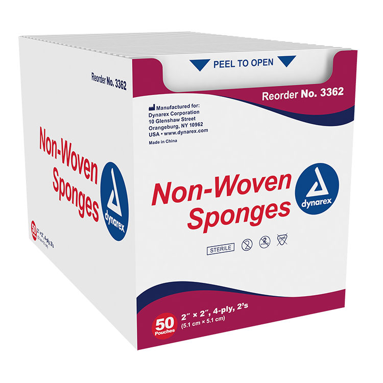 Non-Woven Sponges (4-Ply)