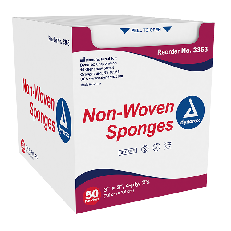 Non-Woven Sponges (4-Ply)