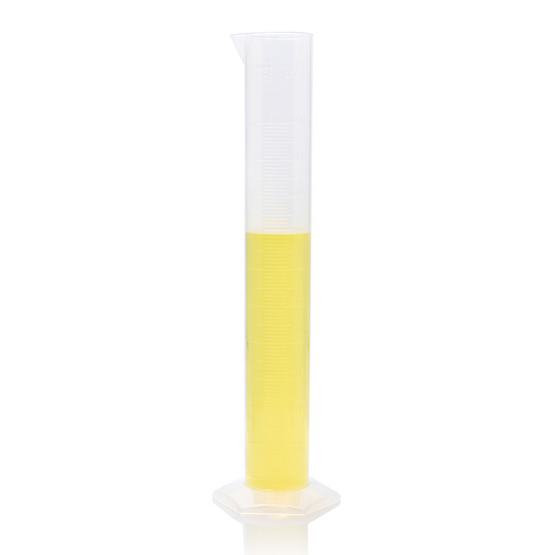 Cylinder, Measuring, Diamond Essentials, Class B, PP, Molded Graduations, tall form, 1000mL