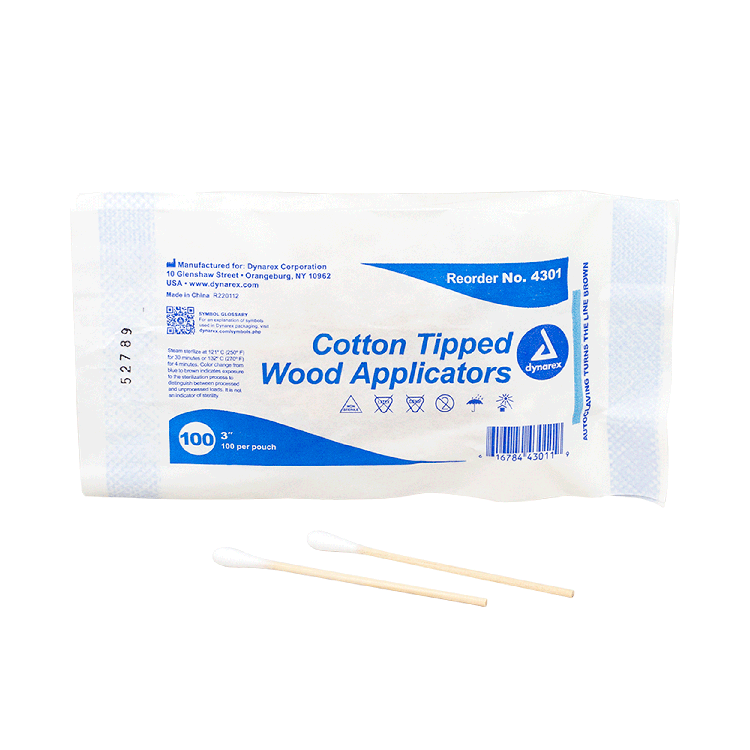 Cotton Tipped Large Plastic Applicators