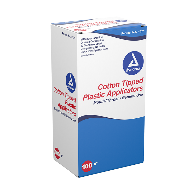Cotton Tipped Large Plastic Applicators