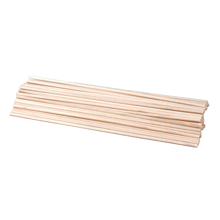 Wood Applicator Sticks, Barrel Shaped