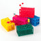 TUFFBLOK XL Tube Rack, 4-Way, PP, Green, 5/Pack
