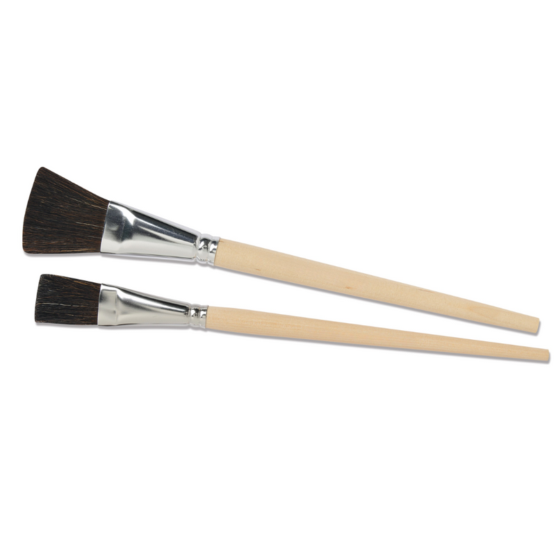 Camel Hair Flat Brushes