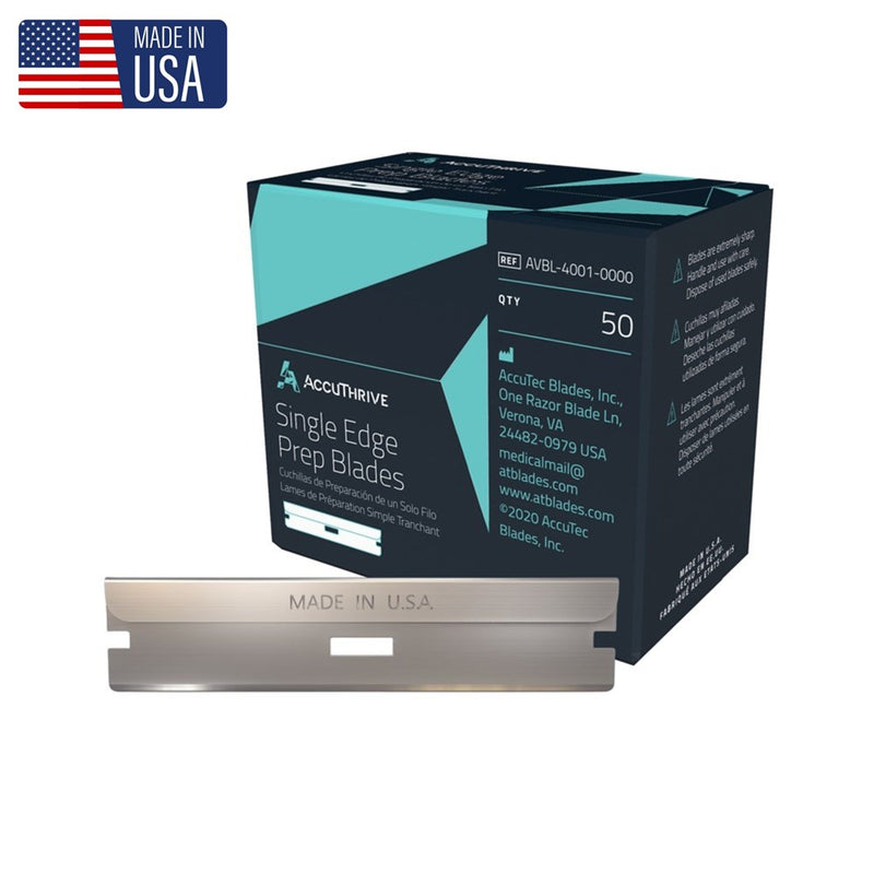 Single Edge Prep Blades