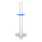 Cylinder, Graduated, Globe Glass, 10mL, Class A, To Deliver (TD), Dual Grads, ASTM E1272, 1/Box