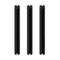 Zebra 4″ wide G-class, ZD-class, and TLP-class Ribbon Plastic Takeup Cores (Pack of 3)