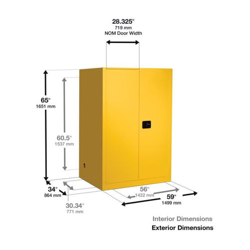 Flammable Safety Cabinet, 110G