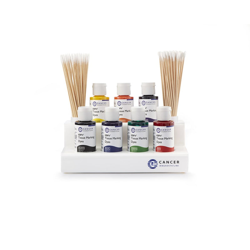 7-Color Flip-Top Tissue Marking Dye Kit (2oz)
