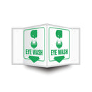 Projecting Eye Wash Station Sign