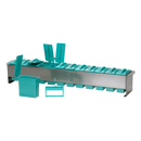 Stainless Slide Stain Set, Hinged Lids