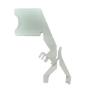 Linistat Slide Clips, White