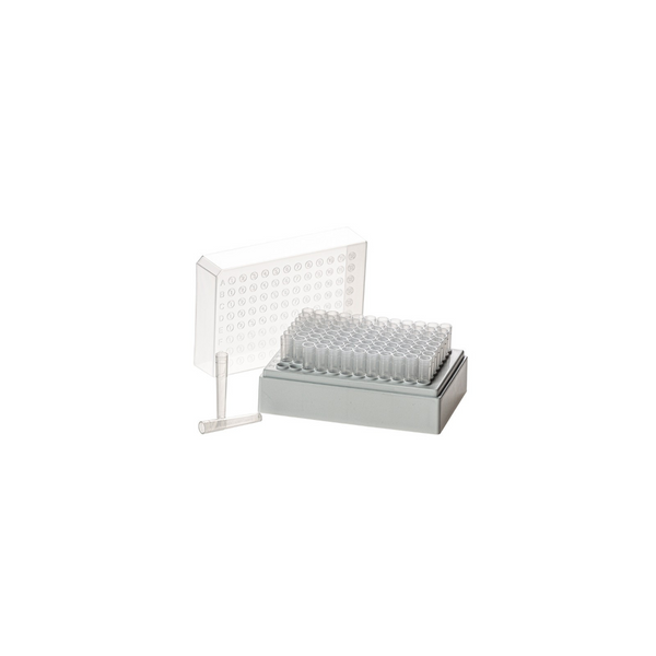 SIMPORT BIOTUBE FOOTPRINT RACKS - Rack, 96 Plain Individual Tubes, Non-Sterile, 10/cs