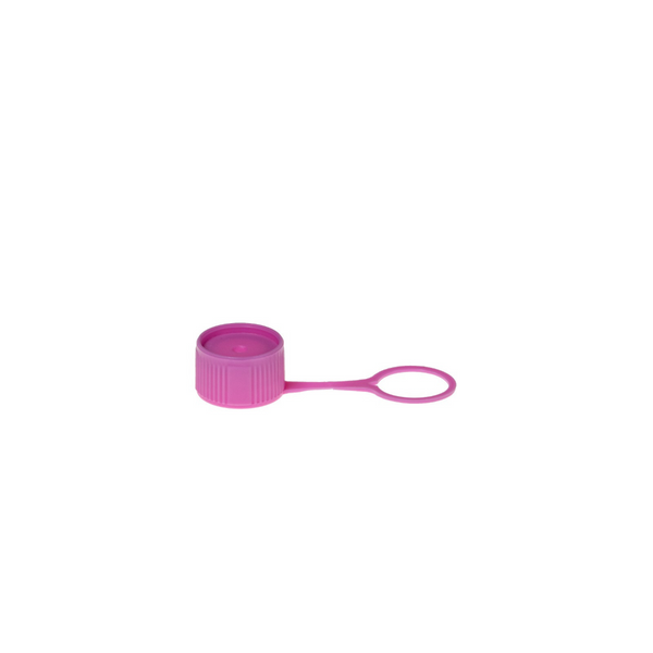 SIMPORT COLORED CLOSURES - Caps, O-Ring & Loop, Lilac, 1000/cs
