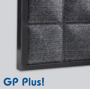 Air Science GP Plus! carbon filter for air purification, shown alongside fumebox and ventbox consumables.
