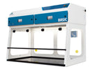 Air Science Purair BASIC Fume Hood, laboratory equipment with safety glass and control panel for fume extraction.