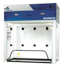 Air Science Purair ADVANCED Fume Hood showing a large, 30-inch wide laboratory equipment fume hood with safety glass and ventilation system.