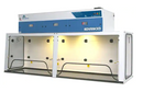 Air Science Purair ADVANCED fume hood, laboratory equipment with a wide workspace and safety glass panels for chemical containment.