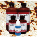 American MasterTech Alizarin Red Stain in a 100ml bottle, used as a consumable for biological staining and laboratory applications.