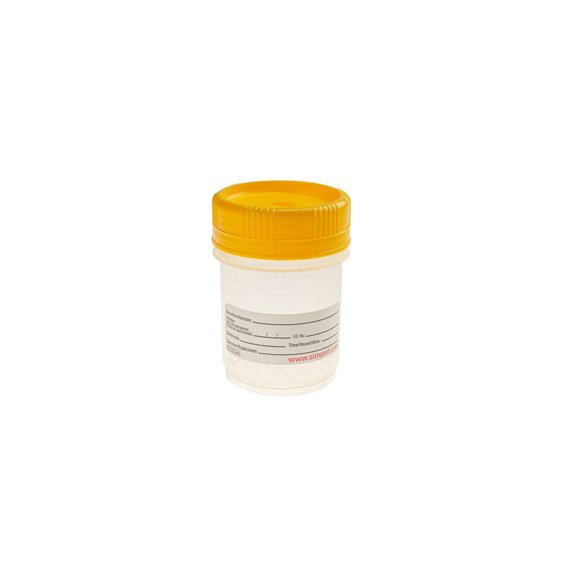 SIMPORT URINE SPECIMEN CONTAINERS - Urine Container, 1200mL, Non-Sterile, 300/cs (15 cs/plt)