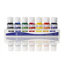 Flip-top Tissue Marking Dye Kit by Cancer Diagnostics with 7 colors including black, blue, green, red, yellow, orange, violet.