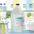 Pre-Freeze gallon of consumables from Cancer Diagnostics, showing a large clear plastic container with labeling.