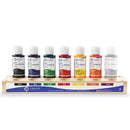 Six-color flip-top tissue marking dye kit by Cancer Diagnostics, 2oz, with vibrant dye colors and flip-top caps for easy use.