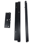 Used Cytyc ThinPrep 2000 door rail assembly, repair part for medical specimen processing equipment.