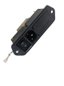 Used Cytyc Power Entry Module for ThinPrep 2000, repair part with electrical connection components.