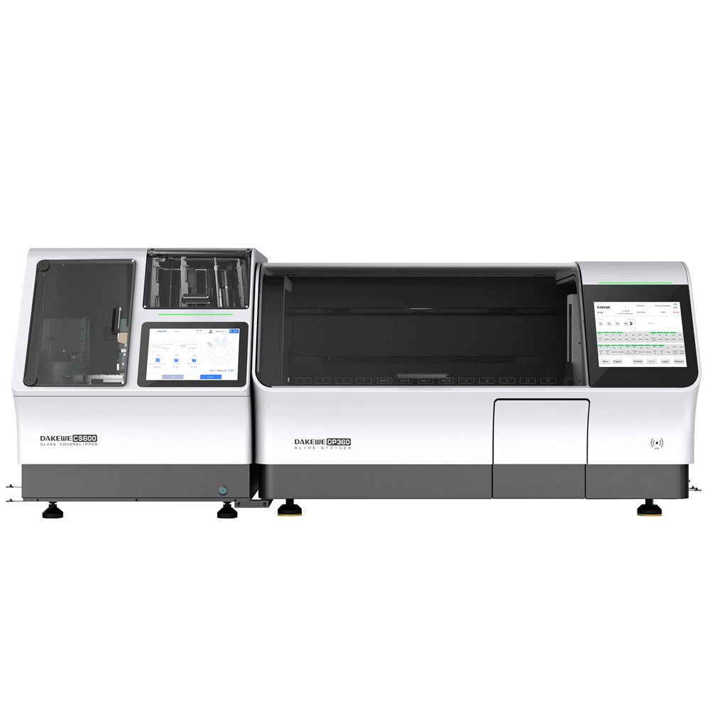 Dakewe DP360 & CS600 Slide Stainer Coverslipper Workstation