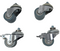 Caster Set - Sakura VIP 5, VIP 6, VIP E150, VIP E300 (D9-20-0000 & D9-20-0038) - 10155