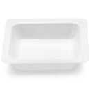 Set of 12 white Globe Scientific square weighing boats, 10ml capacity, ideal for laboratory consumables and precise measurements.