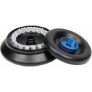 Globe Scientific multi-purpose clinical centrifuge consumables with base unit, used for laboratory sample separation.
