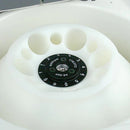Enhanced Globe Scientific 6-place clinical centrifuge consumables for laboratory use, featuring a compact design and safety features.
