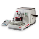 Refurbished Leica HistoCore AUTOCUT microtome for precise tissue sectioning in laboratory microscopy equipment