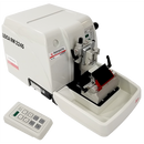 Refurbished Leica RM2245 Microtome equipment with digital controls and precision cutting features for laboratory histology work.