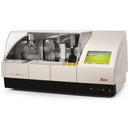 Refurbished Leica ST5020 H&E Slide Stainer equipment for laboratory histology staining processes.