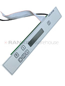 Leica EG1160 complete keyboard repair part, black and white with keys, designed for Leica cameras and devices